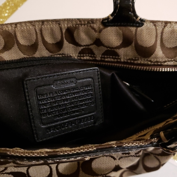 Coach Vintage Monogram Tote Bag - Picture 5 of 8